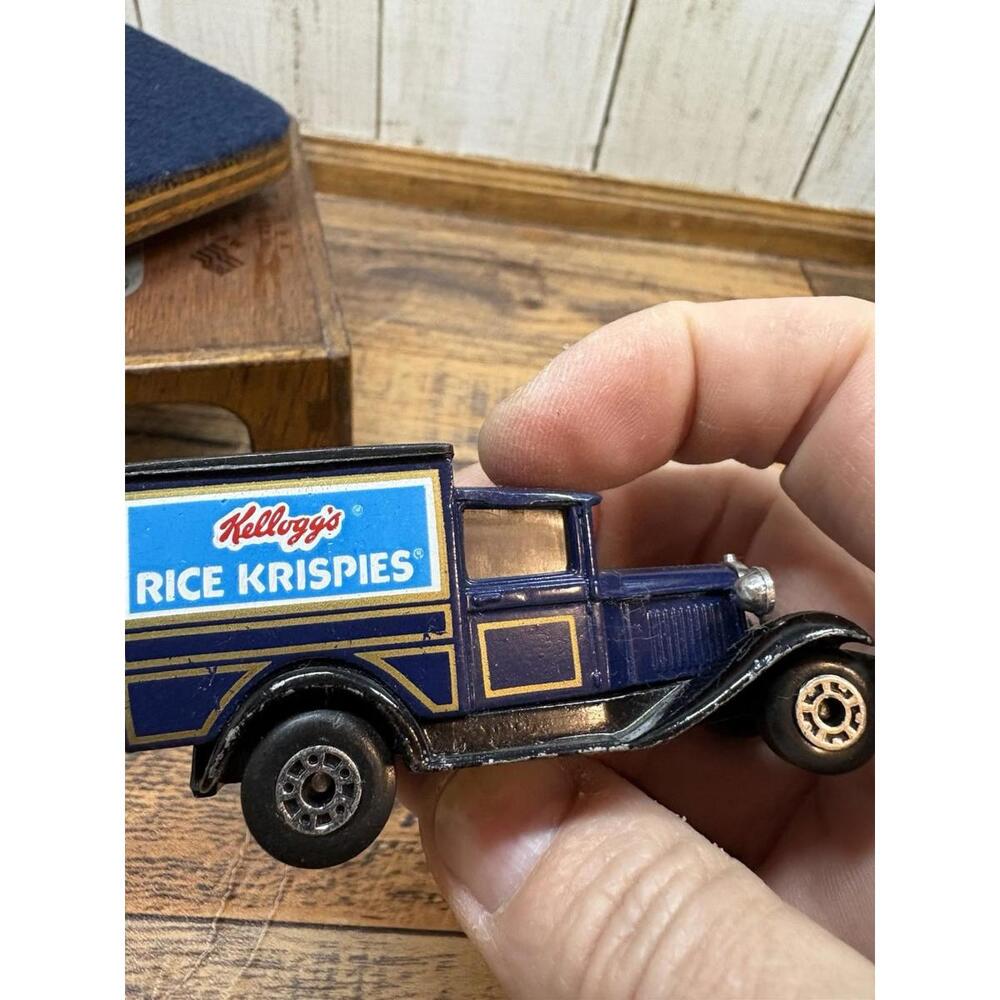 Kellogg’s Rice Krispies And Matchbox (2) Model A Ford Delivery Trucks 1979 - Picture 10 of 12